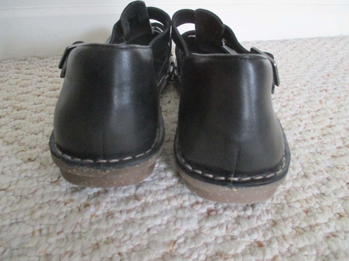 Clarks Collection Blake Moss Fisherman Sandal Shoes Size 12 Black