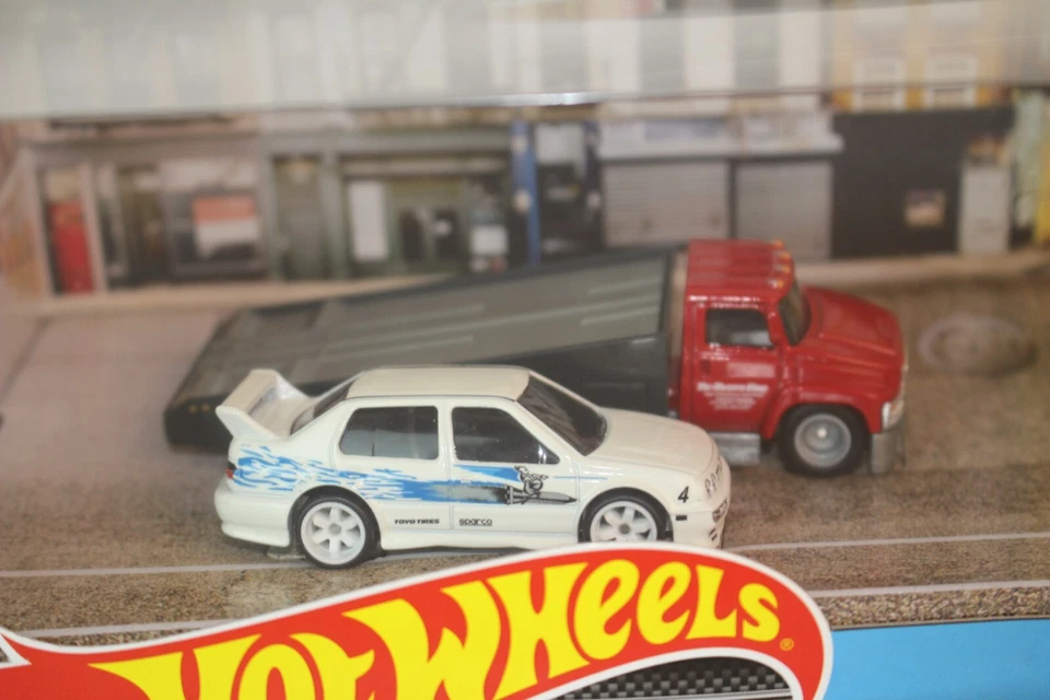 Hot Wheels Premium Fast & Furious, Jetta, Supra, Charger & Carry on Truck - Image 2 of 4