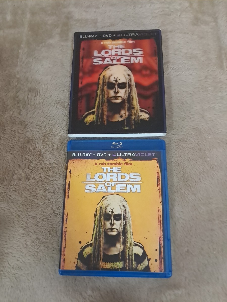 The Lords of Salem BluRay & DVD w/ Lenticular Slipcover Horror