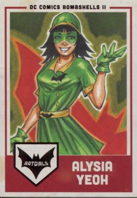 DC Comics Bombshells 2 Batgirls Chase Karte G6 Alysia Yeoh