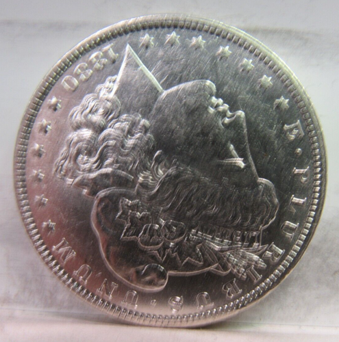 UNITED STATES 1880 MORGAN SILVER DOLLAR AU CONDITION HIGH GRADE COIN* - Picture 3 of 8