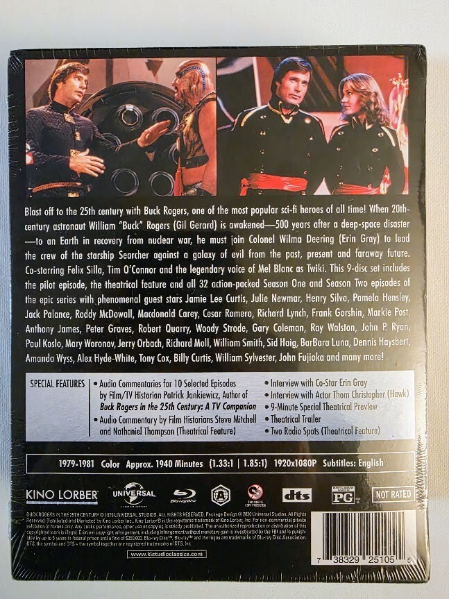 Buck Rogers in the 25th Century: The Complete Collection [Blu-ray