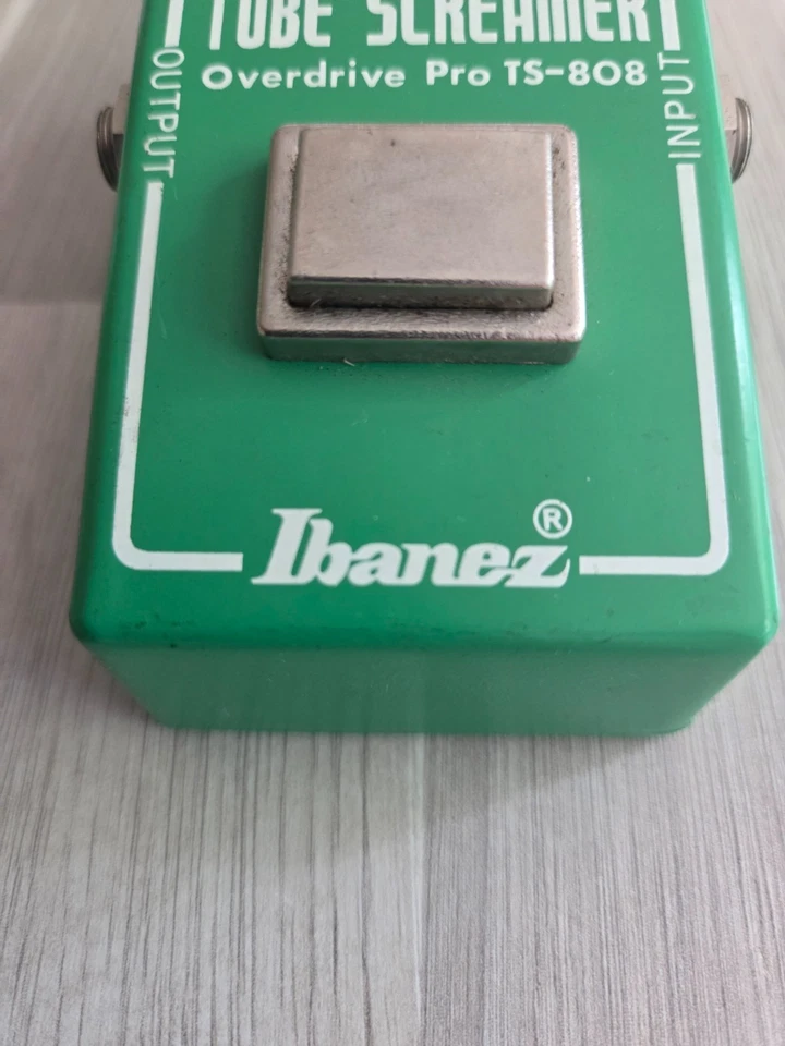 TRES RARE PEDALE IBANEZ TUBE SCREAMER TS 808 NARROW BOX DE 1979 MINT FIRST ONE! - Photo 3/4