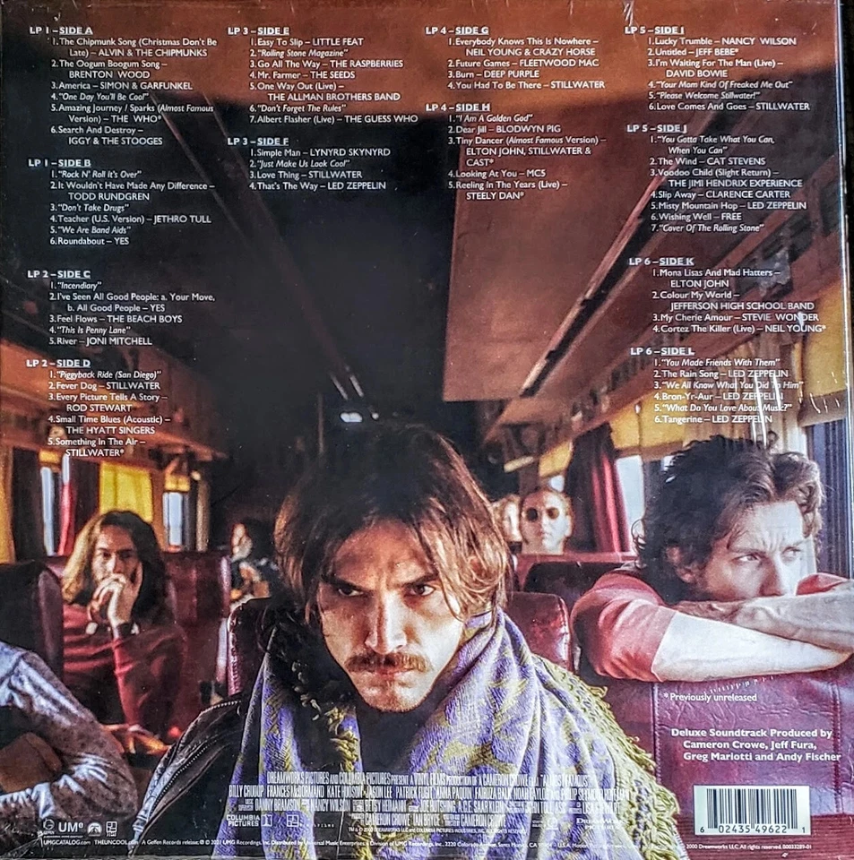 ALMOST FAMOUS Soundtrack 6LP Super Deluxe Box SEALED NEW Led Zeppelin Neil Young - Image 2 of 3