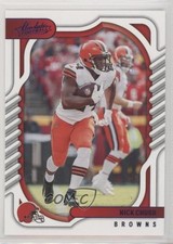 2022 Panini Absolute Blue Nick Chubb #70 0y59