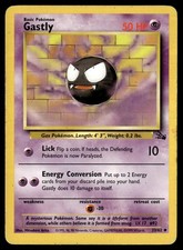 Gastly 33/62 Uncommon Fossil Pokemon Unlimited Lightly Played on eBay