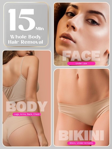 Epilatore Luce Pulsata per Donna E Uomo, Epilatore Laser Con Raffreddamento Fast - Foto 8 di 8