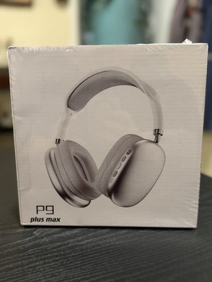 P9 plus max Over-Ear Headphones Gray 50mm Drivers Headband Double Earpiece