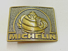 Michelin Man "Bibendum" Belt Buckle Plus free Michelin Man Key Chain