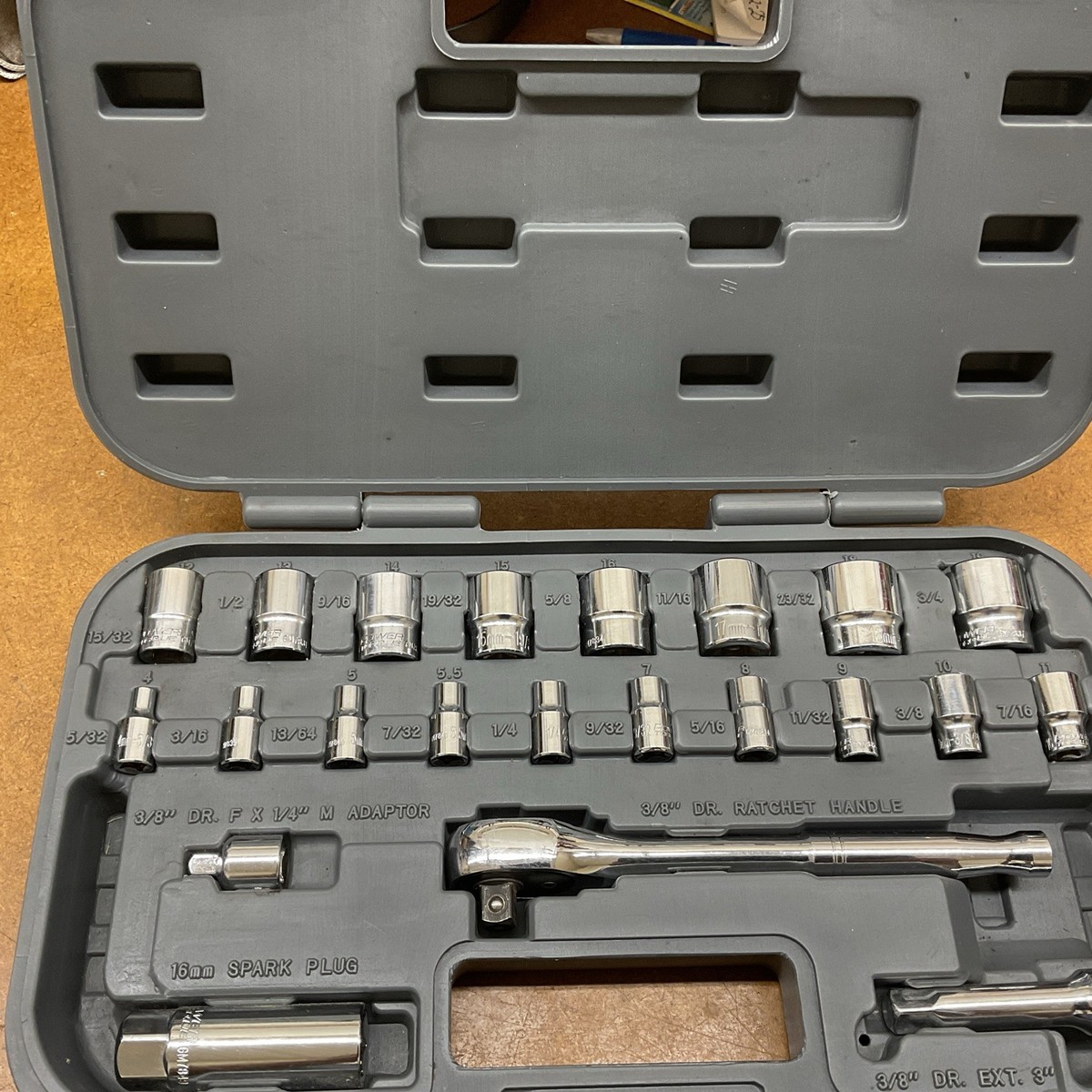 POWER TORQUE Mechanics Tool Set, 3/8