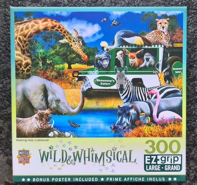 MasterPieces Puzzle - Watering Hole 32152 - 300 xxl Teile