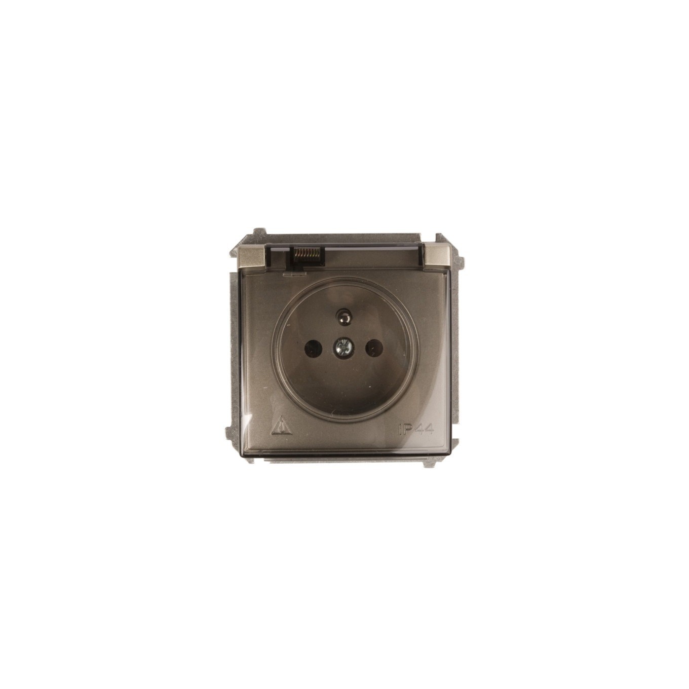 Splashproof Socket with/u IP44 with Simon Basic BMGZ1B.01/29A