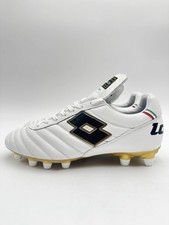 Lotto Men  s Stadio OG 2 FG Soccer Size 7 White/Black/Gold 215017-8KQ 