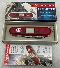 Victorinox Altimeter Thermometer 1.3705.AT in Original Box