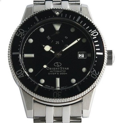 Orient Star RK-AU0601B Automatic Men's Watch Black Dial Diver 1964 Edition