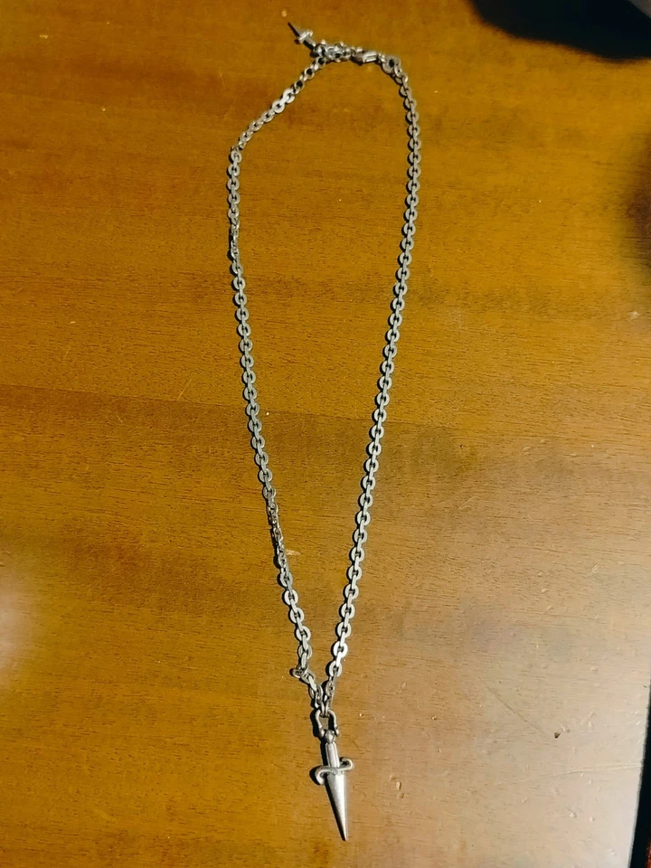 Collana Cesare Paciotti Vintage Argento Unisex - Immagine 2 di 4