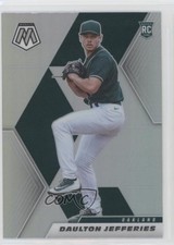 2021 Panini Mosaic Rookie Silver Prizm Daulton Jefferies #279 0nr3
