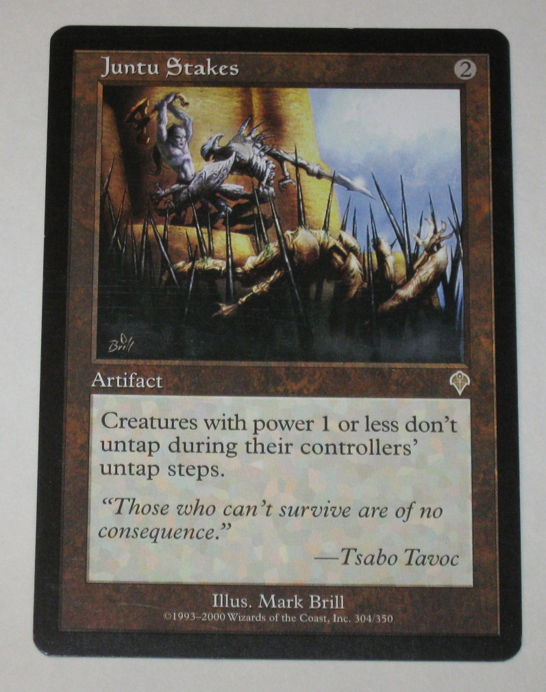Juntu Stakes - Invasion - MTG Magic the Gathering
