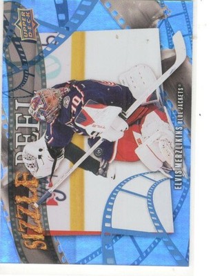 25-26 UPPER DECK 2 SIZZLE REEL #SR-47 ELVIS MERZLIKINS COLUMBUS BLUE JACKETS
