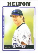Todd Helton 2005 Topps #385 Colorado Rockies