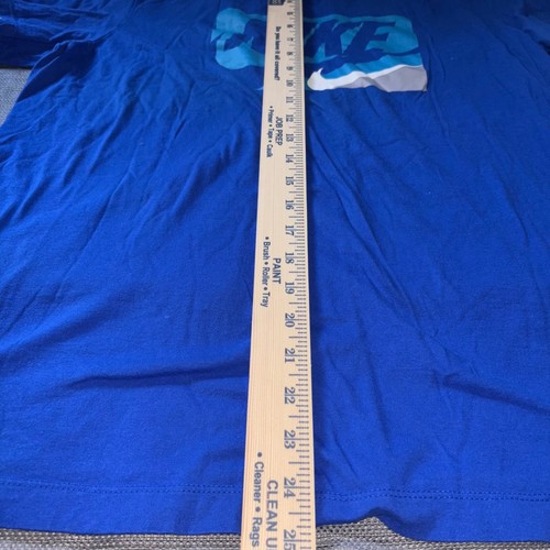Nike The Nike Tee Graphic T-Shirt Blue Mens Medium Short Sleeve - Picture 3 of 6
