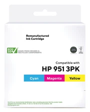 HITOUCH BUSINESS SERVICES Reman C/M/Y Std Yld Ink Cart. Replacement for HP 951