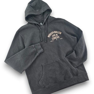 Morgan Wallen Live In Concert Phoenix AZ 7.19.2023 Graphic Hoodie Mens Large