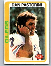 1978 Topps #301 Dan Pastorini