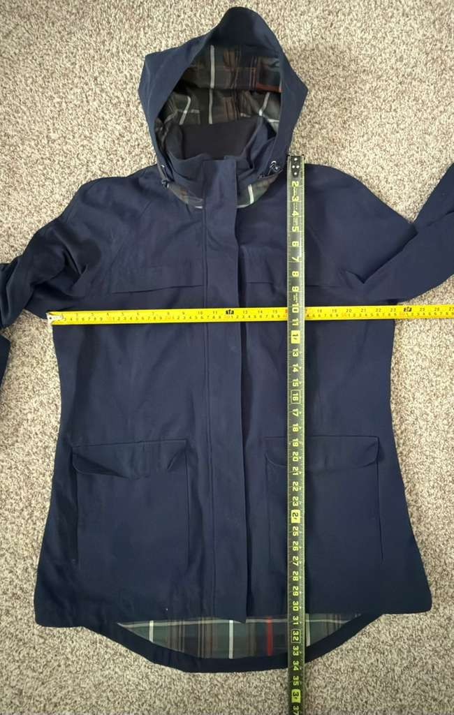 Pendleton Waterproof Rain Jacket - Navy Blue w/ P… - image 8