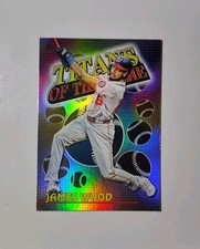 5 PACK-2026 Topps JAMES WOOD Titans Of The Game insert TOG-15 w/4 Free Nationals