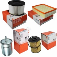 Mahle Kraftstofffilter KL 2 Innenraum LA 65 Luftfilter LX 537 ÖLfilter OX 160D
