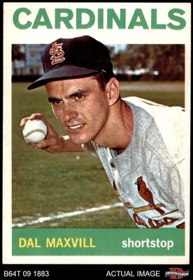 1964 Topps #563 Dal Maxvill Cardinals 6 - EX/MT