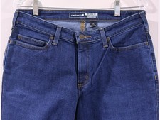 Carhartt Rugged Flex Relaxed Fit Womens Jeans 10 Regular BD4976-W 32x30" NWT