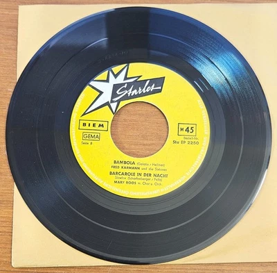 Various MARY ROOS Fred Karmann " Weltschlager " D 60er STARLET Schlager 7" EP 45 - Bild 1 von 2