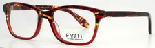 FYSH 3514 415 Red Tortoise Womens Rectangle Full Rim Eyeglasses 53-18-140 B:37