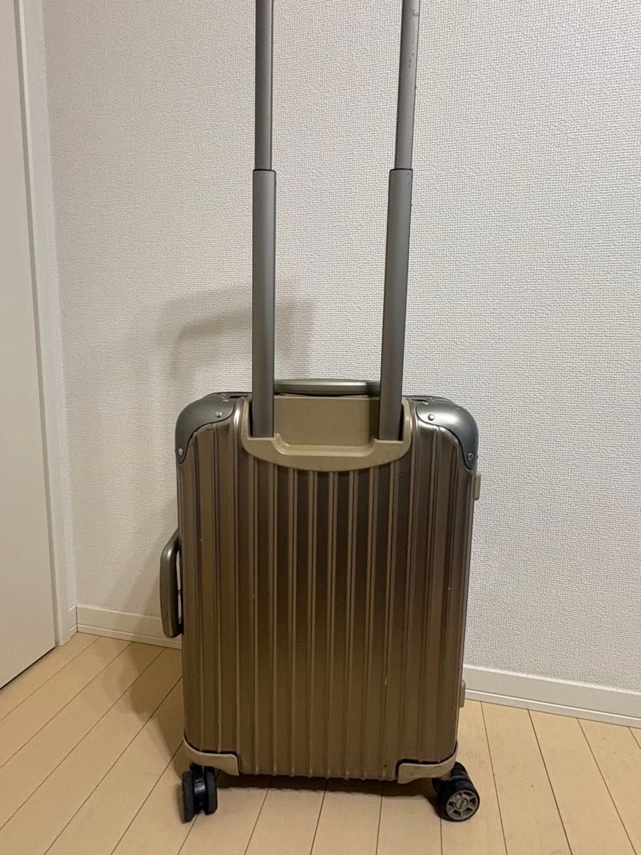 Rimowa Topas Titanium 32L Gold 4 wheels Carry Case Suitcase | eBay