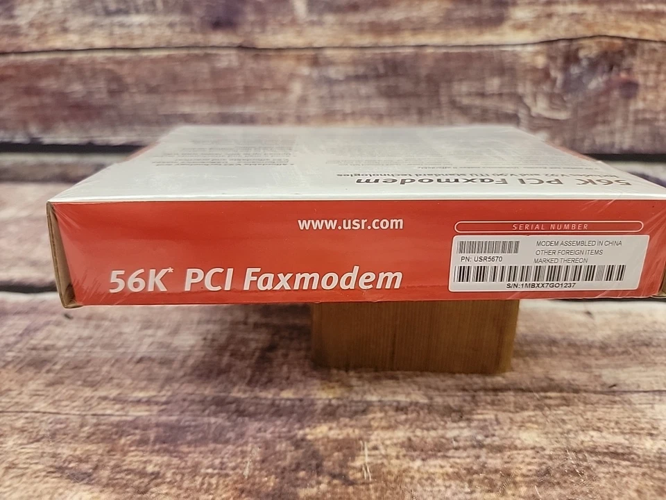 US Robotics 56k V.92 PCI Faxmodem USR5670 - New In Box - Image 4 of 4