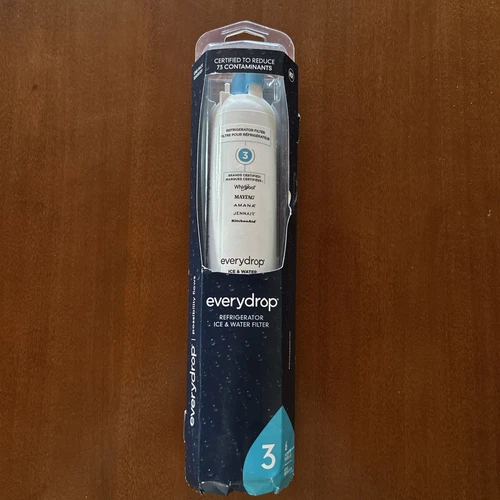 Genuine EVERYDROP Replacement ICE & WATER Refrigerator Filter #3 Whirlpool NEW!!