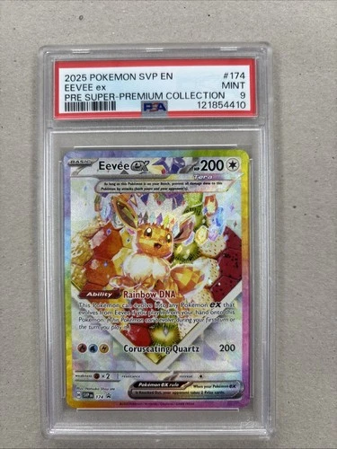 Eevee ex 174 Sv: Scarlet & Violet Promo Cards Holo PSA 9