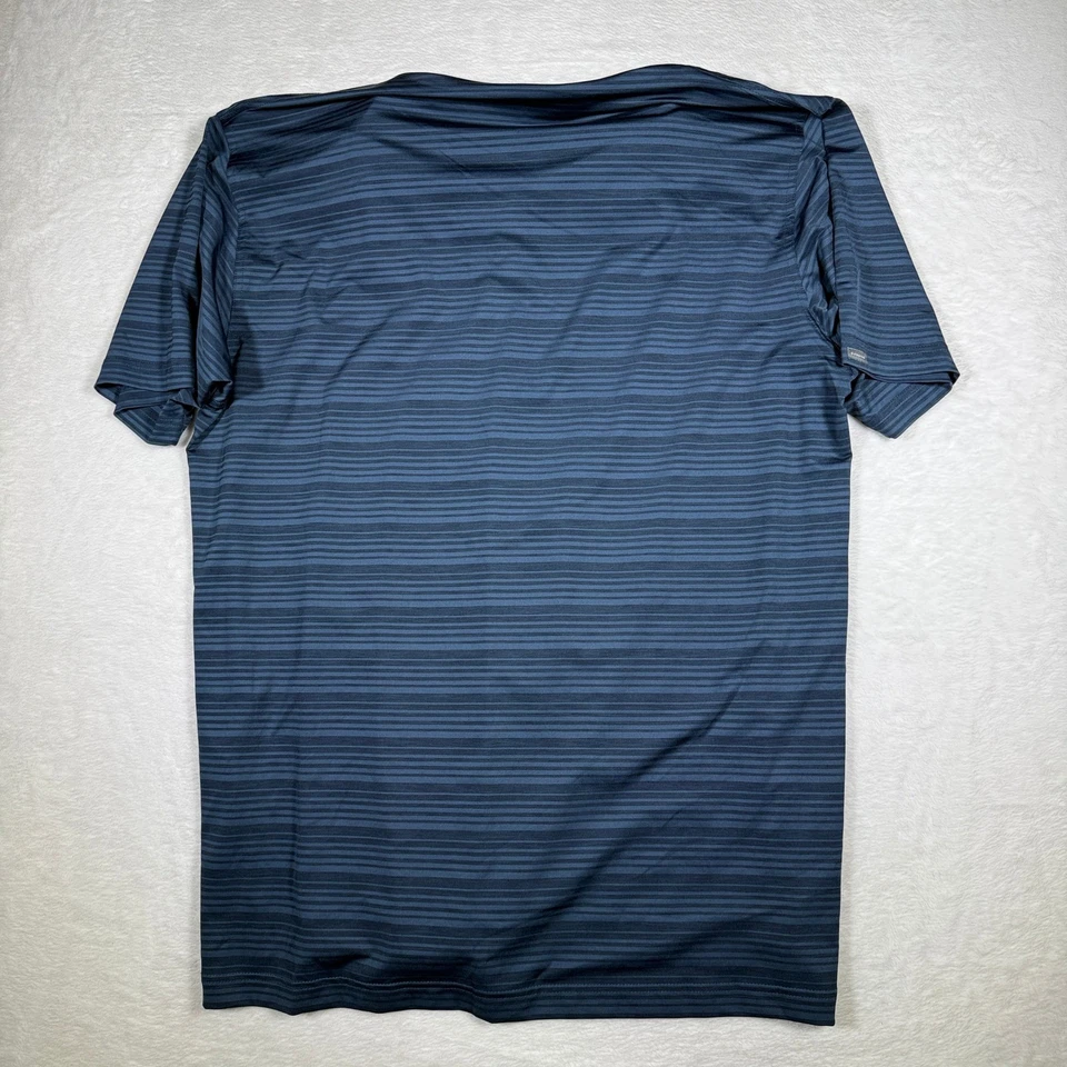 Мужская рубашка-поло DUNNING GOLF PGA Oak Hill 2023 XL в синюю полоску Performance - Изображение 2 из 4