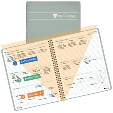 Planner Pad Spiral Bound July 2026   June 2027 / Academic Year 8 1/2" x 11