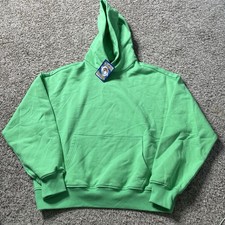 Gap Hoodie Womens Medium Green Heavyweight Blank Crew Pullover NWOT Fleece 115