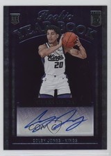 2023-24 Donruss Elite Rookie Yearbook Auto Colby Jones #RYB-JON Auto 12u8