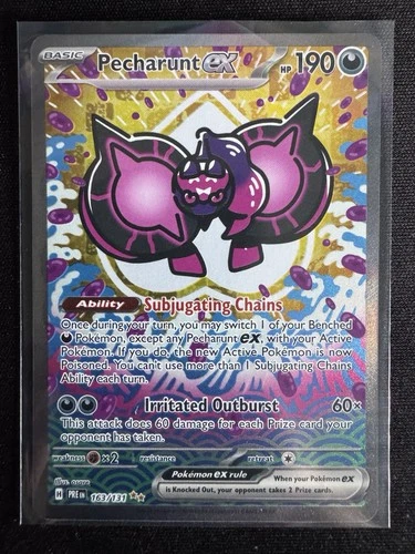 Pokémon TCG Pecharunt EX 163/131 Special Illustration Rare Prismatic Evolutions