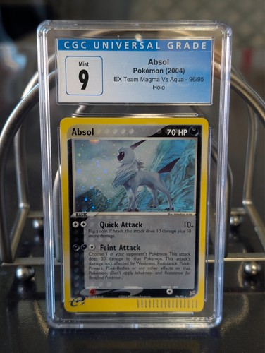 Absol graded CGC 8 for sale on eBay