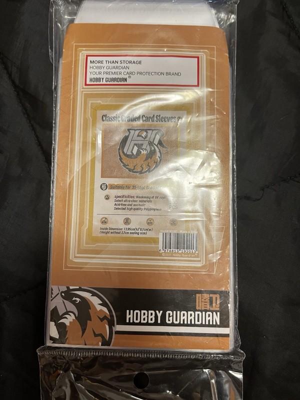 Hobby Guardian Classic Graded Card Sleeves 100pack