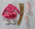 X-648 VINTAGE 1960'S MATTEL BARBIE SKATER'S WALTZ #1629 OUTFIT -COMPLETE