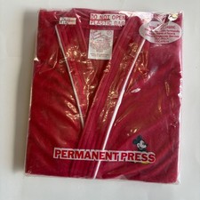 Vintage Disney Mickey Mouse Boys Red Robe 3T Deadstock Sealed Made in USA 1980s