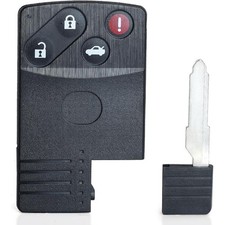 Card Remote Key Shell Case for 5 6 CX-7 CX-9 RX8 Miata 3 1 Button