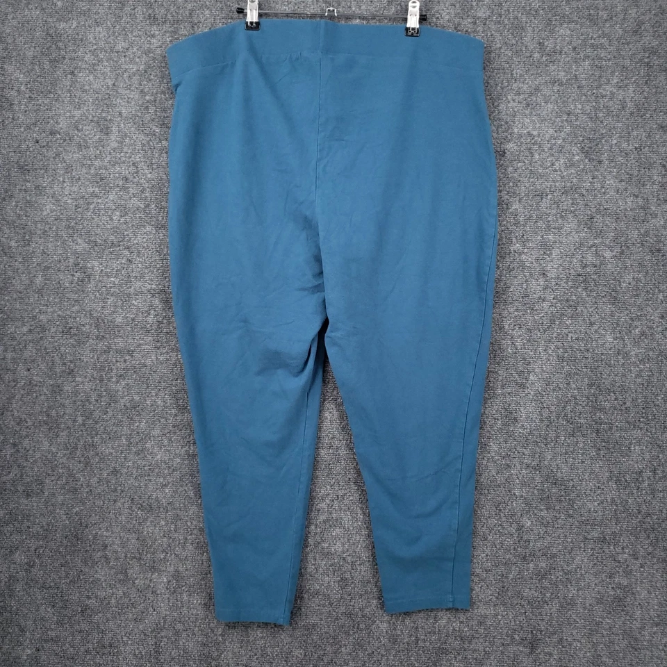 Leggings tórridos para mujer 4 EE. UU. 4X azules tiro alto tobillo elástico tirar en gimnasio yoga Foto 2 de 4